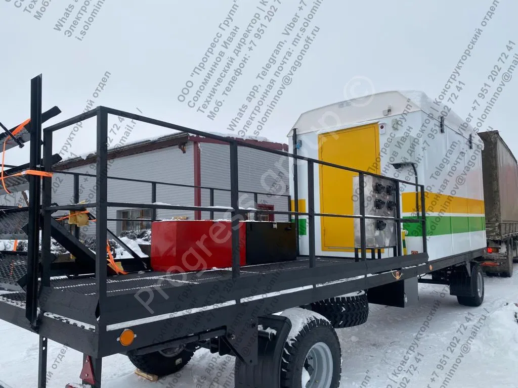Инструментальная мастерская с площадкой на шасси